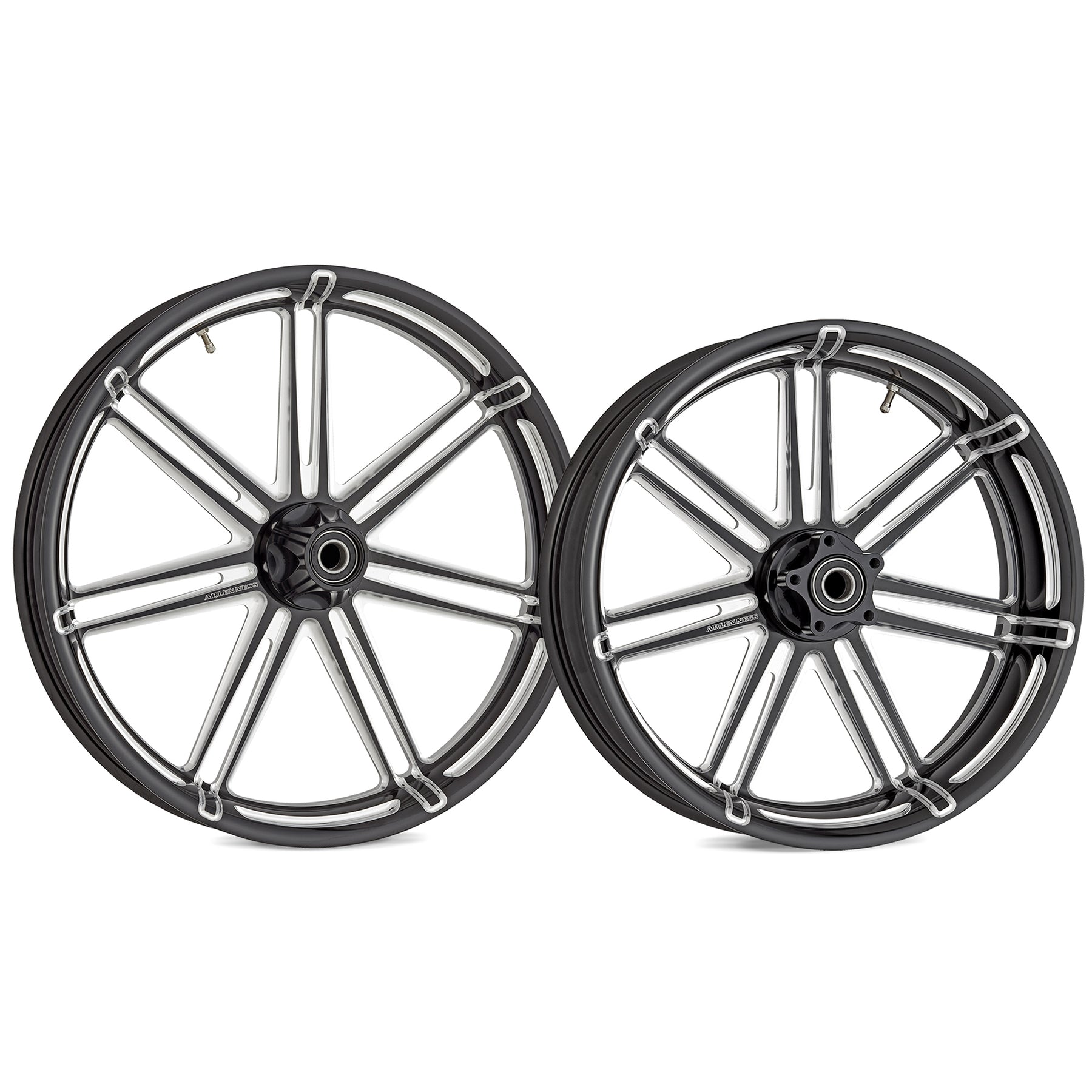 7-Valve Forged Wheels, Black