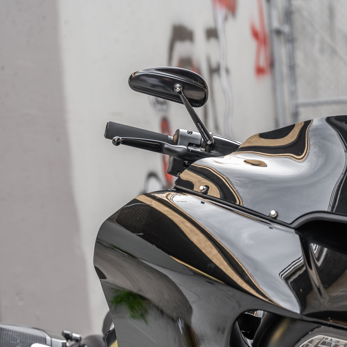 Downdraft Forged Mirrors, Black – ArlenNess
