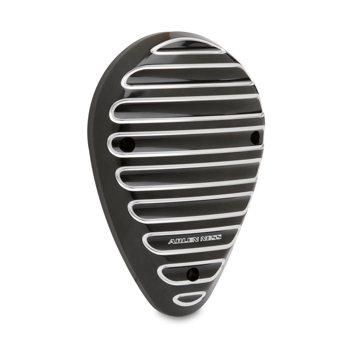 Finned Horn Cover for Thunderstroke Engines Black ArlenNess