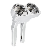 Method® Bagger Kickback Risers, Chrome