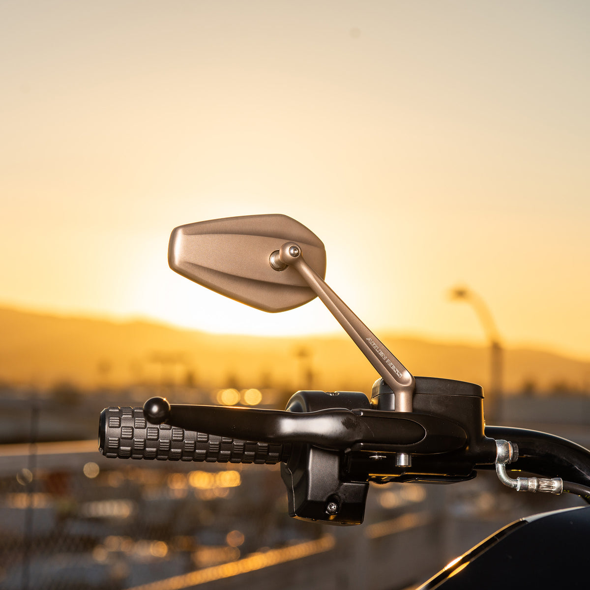 Mini Stocker Forged Mirrors, Titanium – ArlenNess