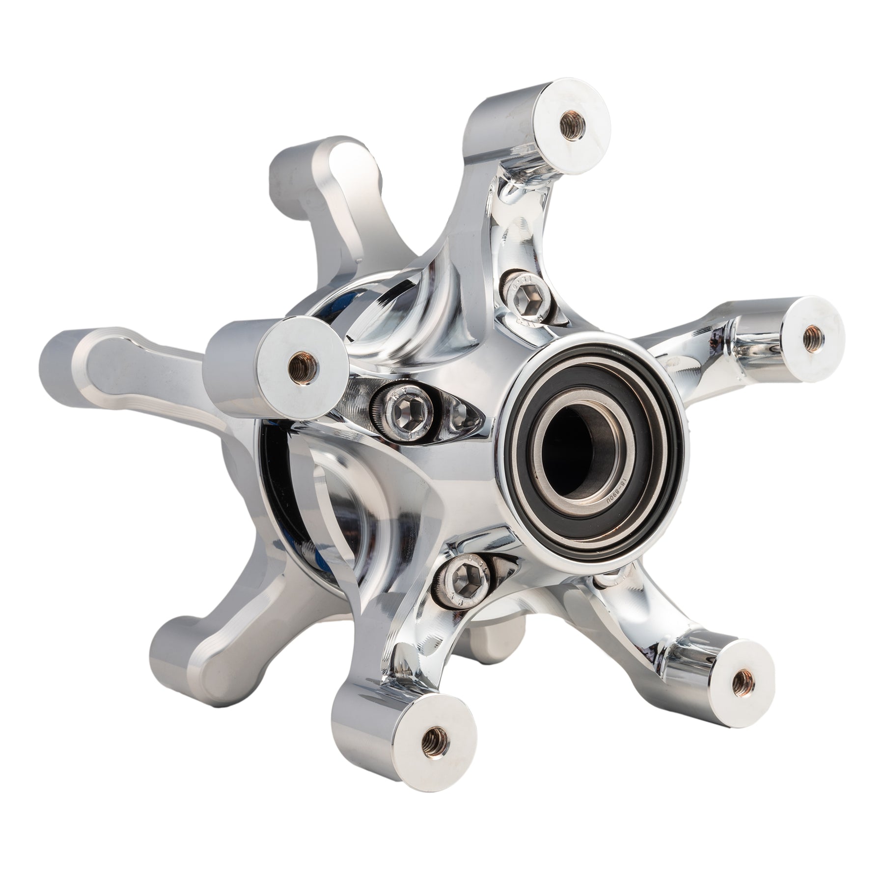 Spider Hub Kit for Front Wheels, Chrome