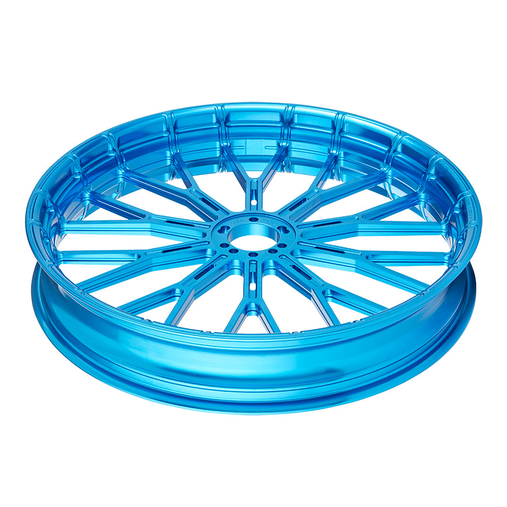 Y-Spoke Forged Wheels, Blue