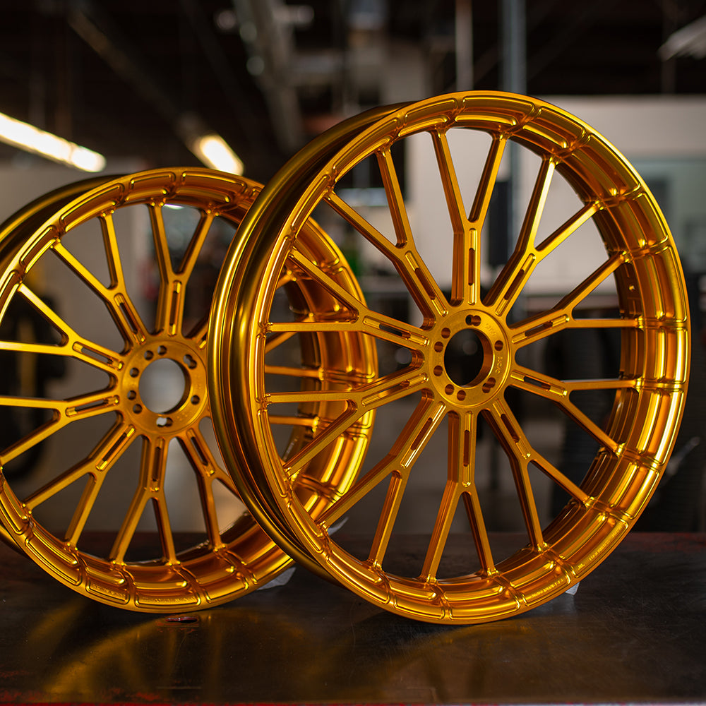 Y-Spoke Forged Wheels, Gold