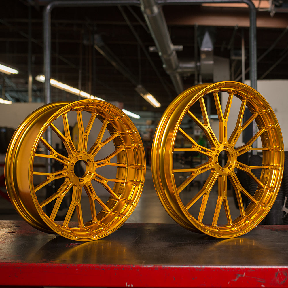 Y-Spoke Forged Wheels, Gold