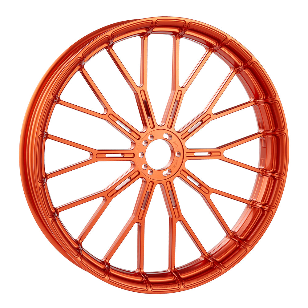 Y-Spoke Forged Wheels, Orange
