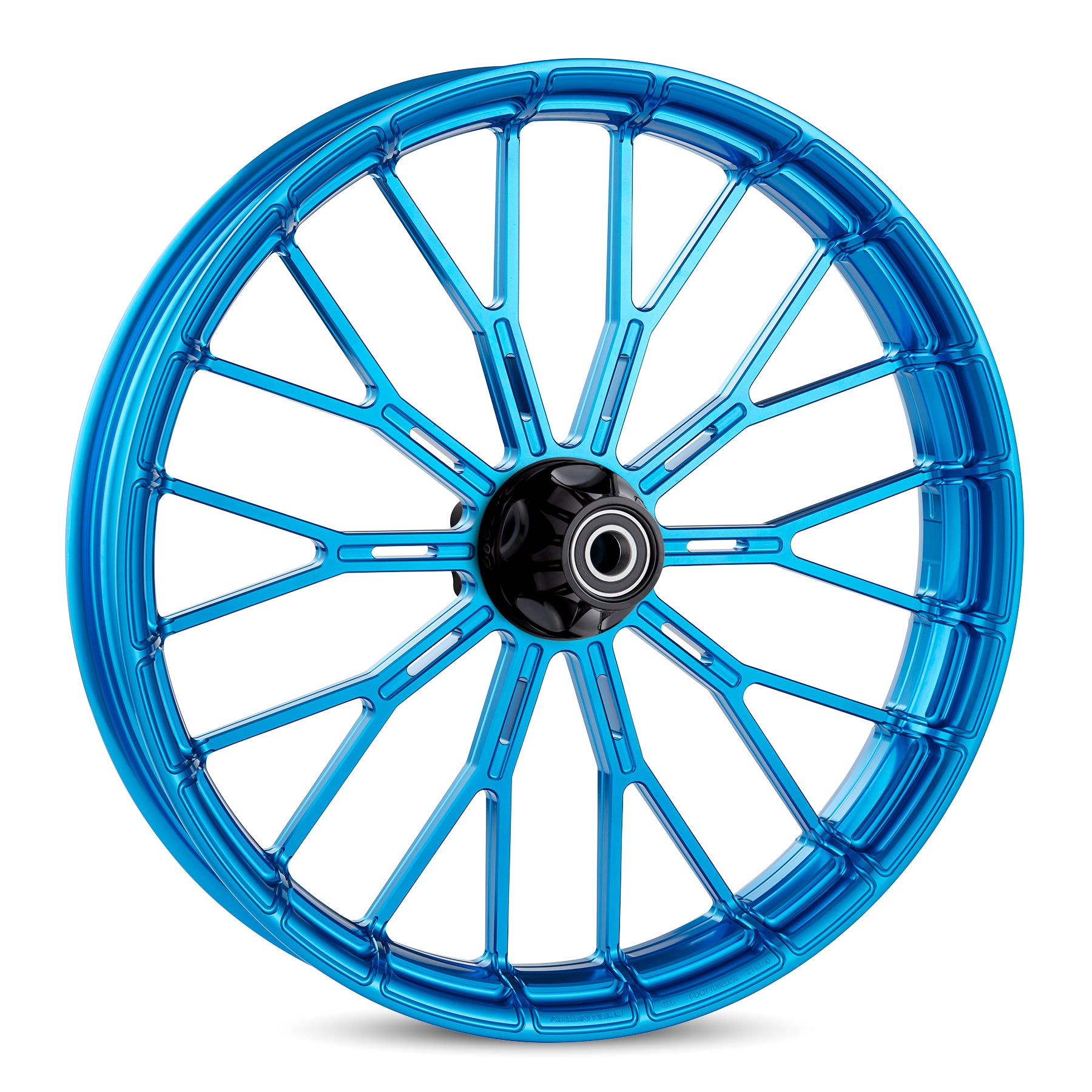 Y-Spoke Forged Wheels, Blue