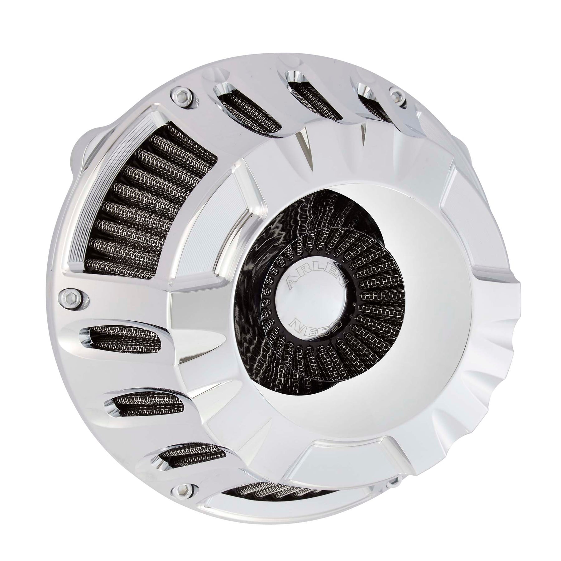 Deep Cut® Inverted Series Air Cleaner, Chrome