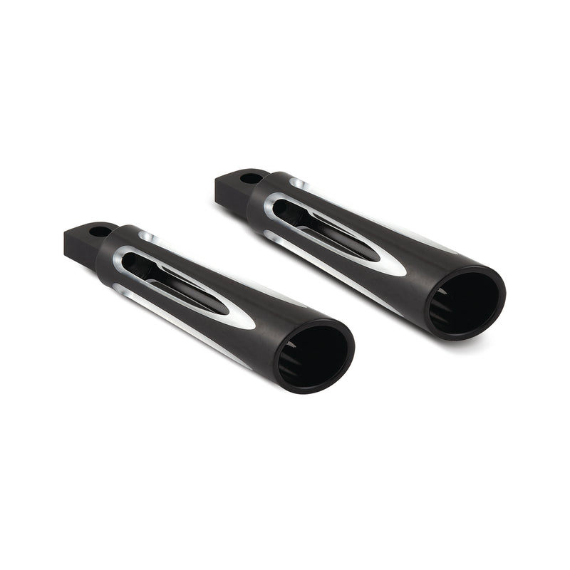 Deep Cut® Footpegs, Black