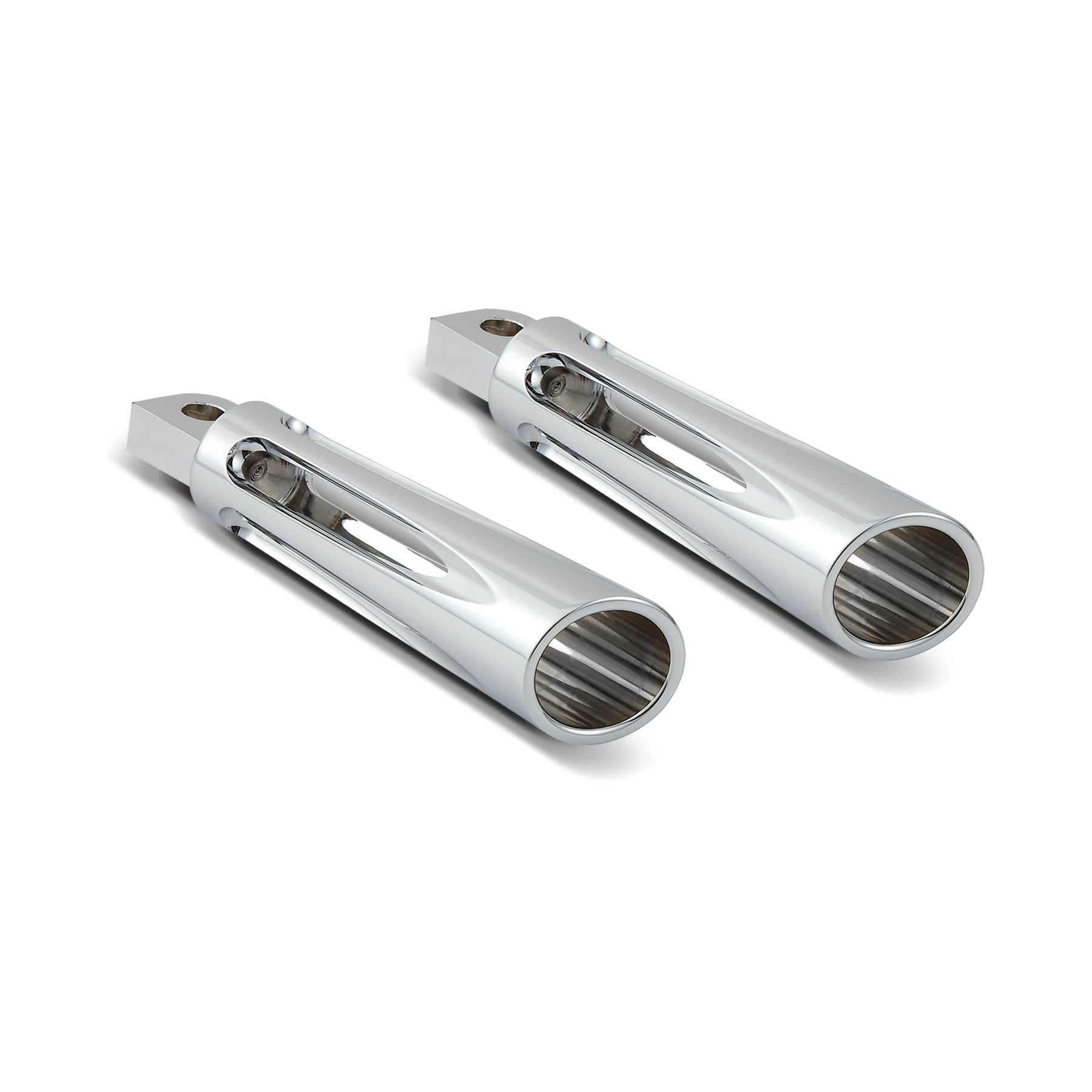 Deep Cut® Footpegs, Chrome