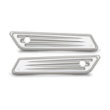 Deep Cut® Saddlebag Latch Covers, Chrome 14-2023 FLT