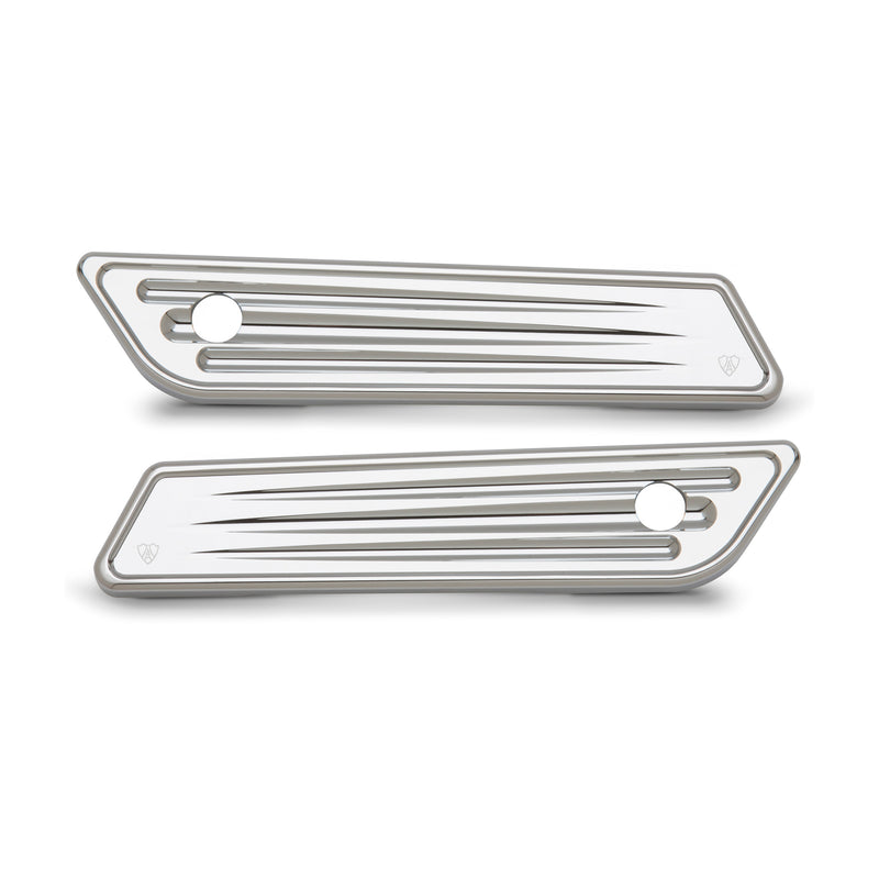 Deep Cut® Saddlebag Latch Covers, Chrome 14-2023 FLT