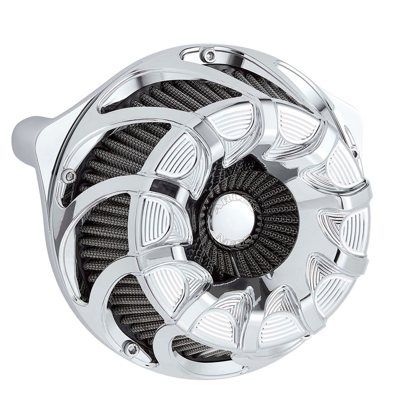 Drift™ Inverted Series Air Cleaner, Chrome