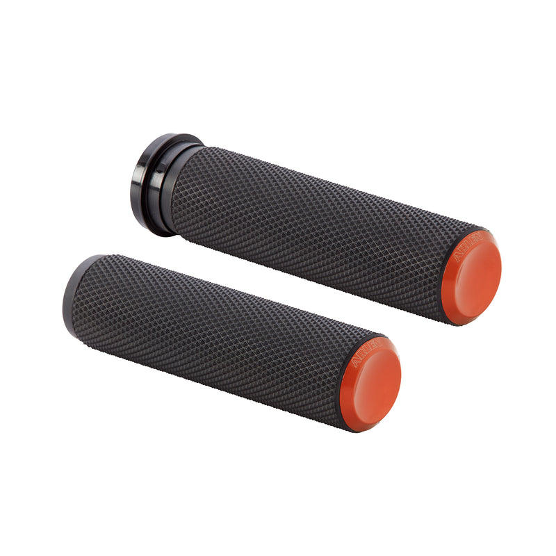 Knurled Grips, Orange