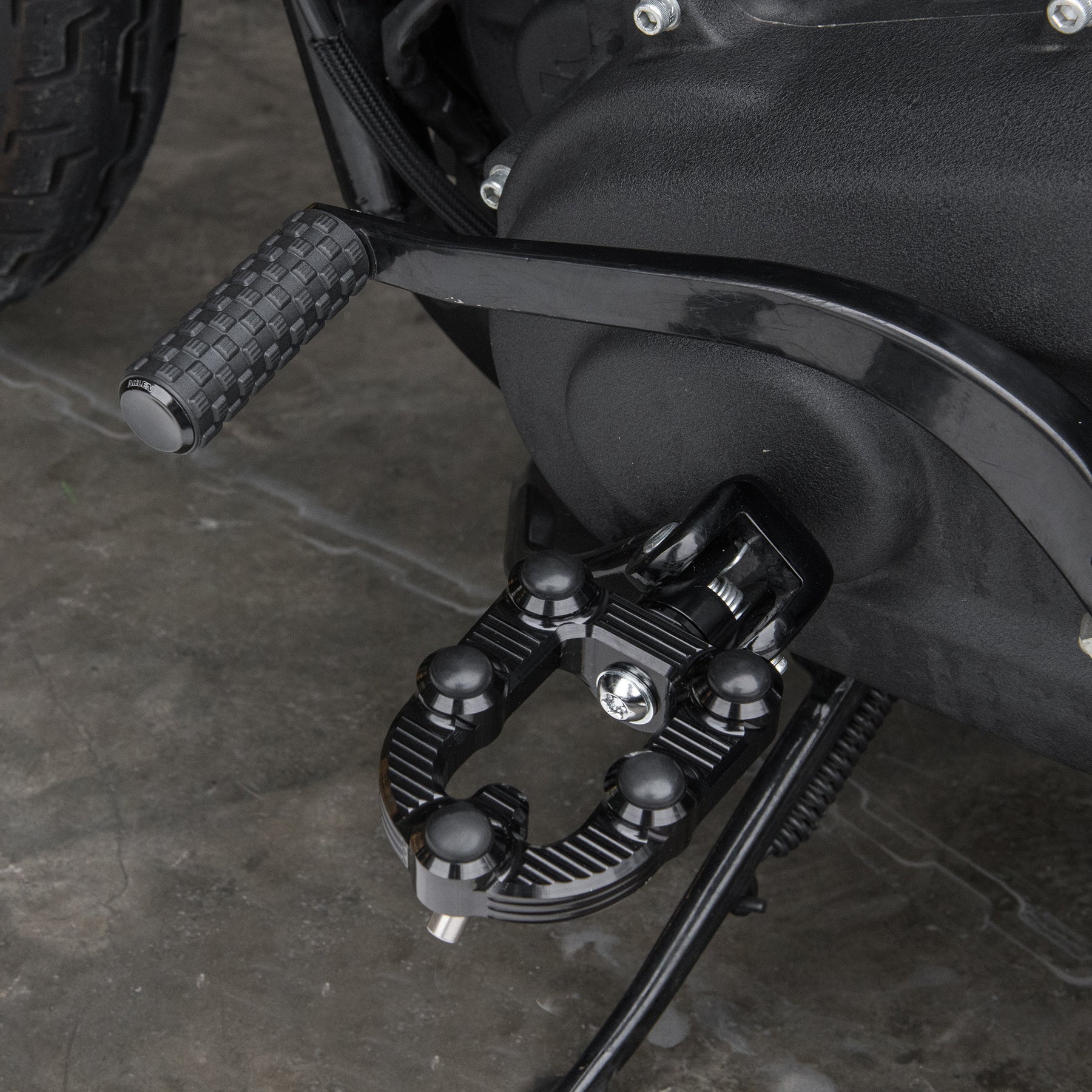 Ness-MX Footpegs, Black