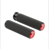 Knurled Grips, Red