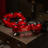 Ness-MX Footpegs, Red