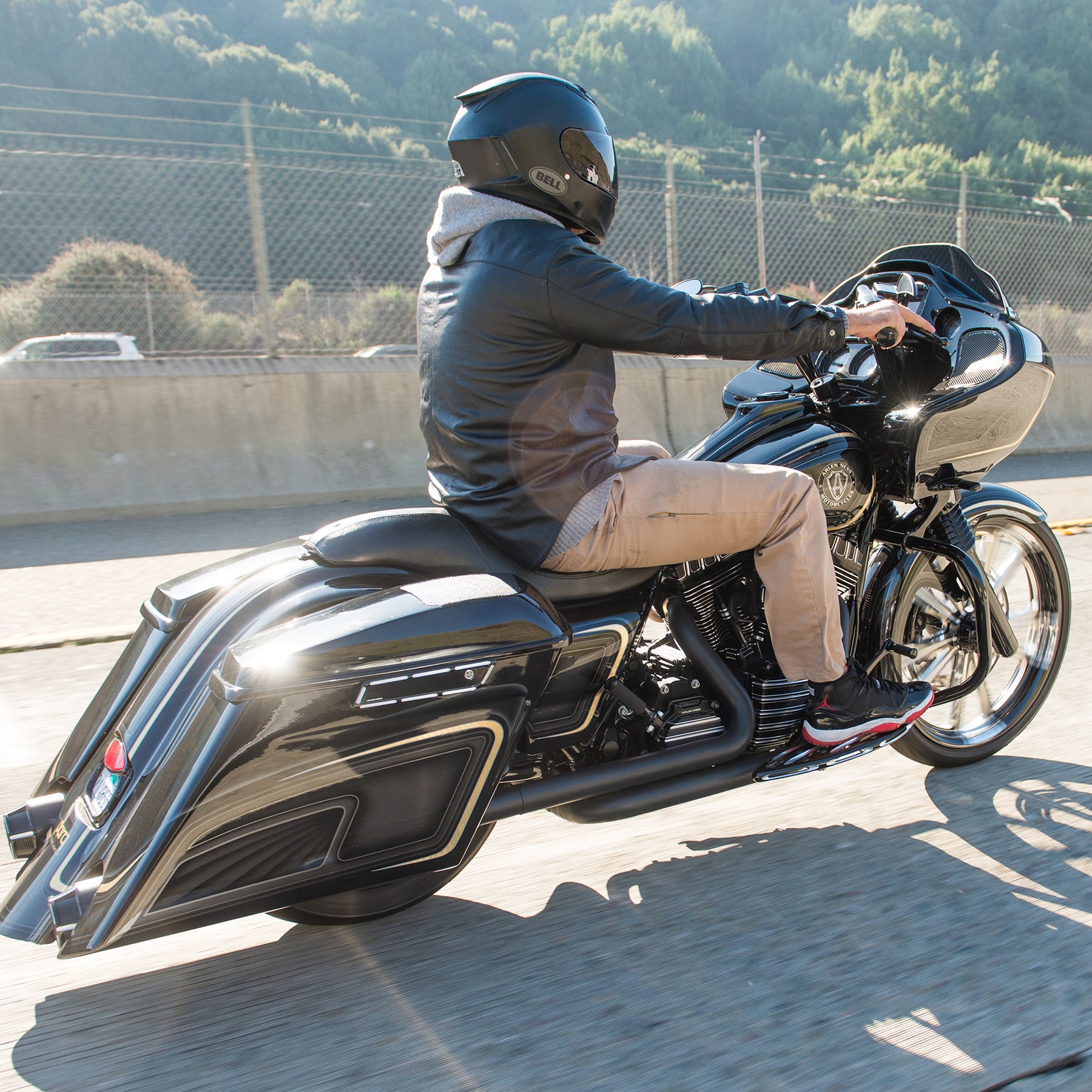 Down-N-Out Stretched Saddlebags, Composite