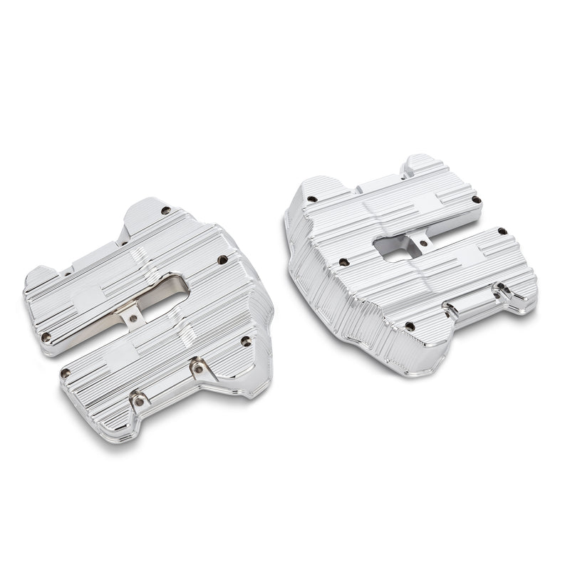 10-Gauge® M8 Rocker Box Covers, Chrome