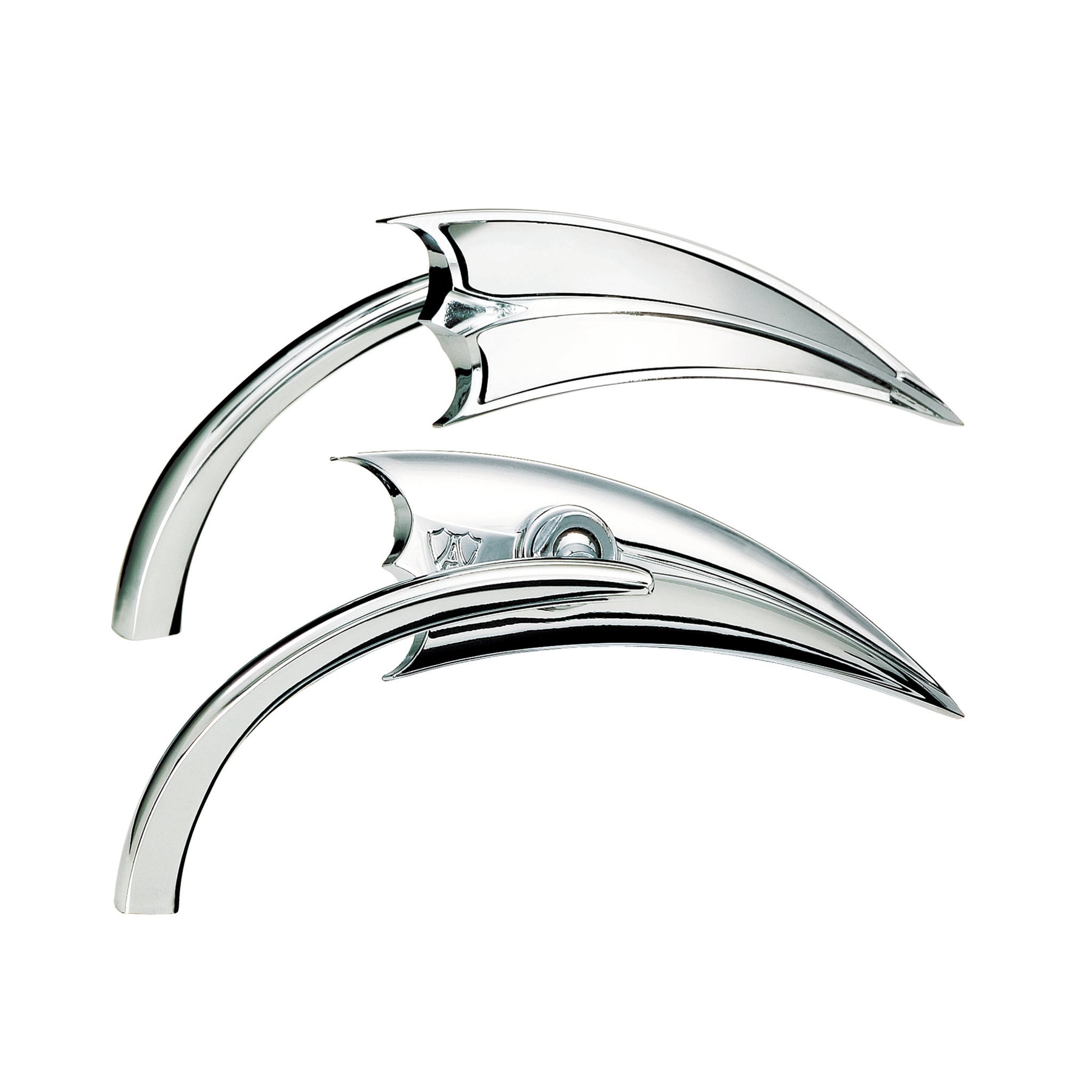 Scoop Micro Mirrors, Chrome