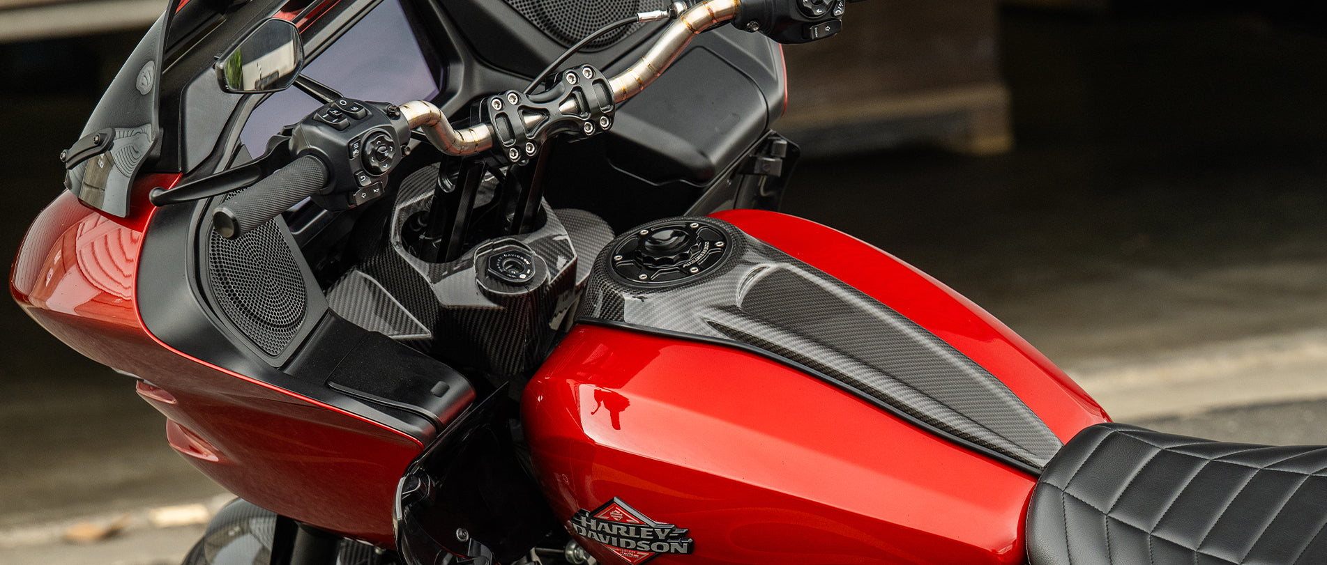 Carbon Fiber Tank Dash