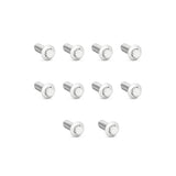 Polished Stainless 12-Point Rotor Bolt Kits