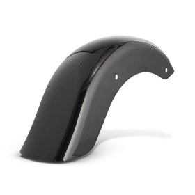 Carbon Fiber Rear Fender for Touring, Custom Lighting