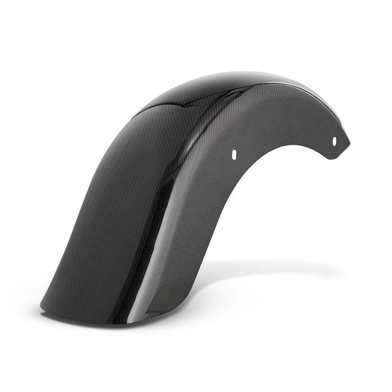 Carbon Fiber Rear Fender for Touring, Custom Lighting