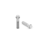 Titanium 12-Point Radial Caliper Bolts, Polished