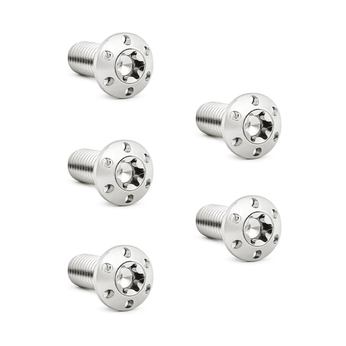 Titanium Rotor Bolts Kits, Polished – ArlenNess
