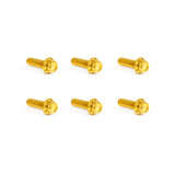 Transmission Top Cover Titanium 12-Point Bolt Kits, Gold