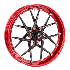 Spoken Forged Wheels, Red