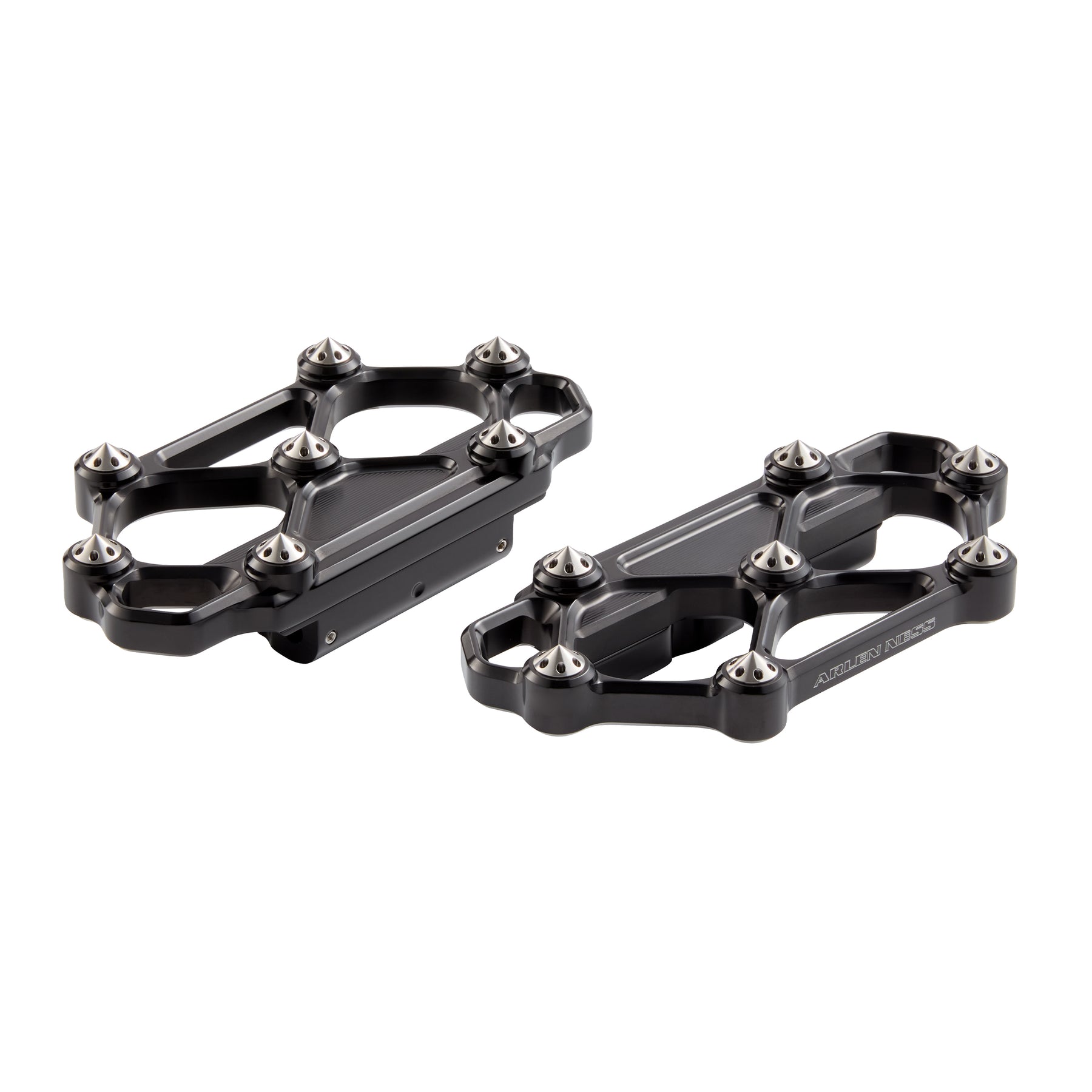 Diamond Passenger Floorboards, Black
