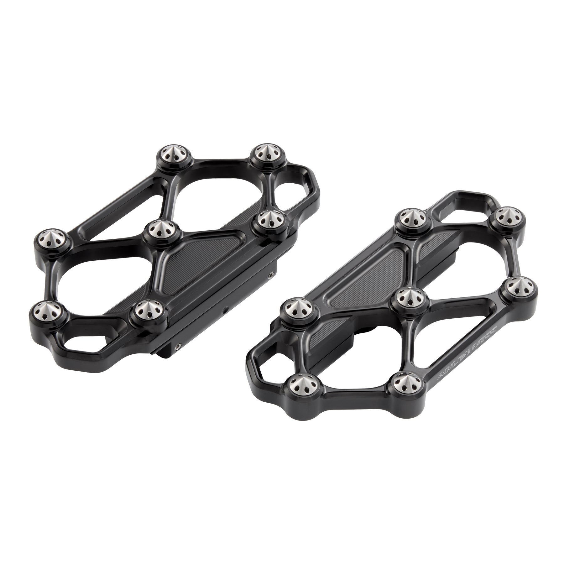 Diamond Passenger Floorboards, Black