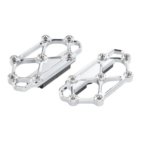 Diamond Passenger Floorboards, Chrome