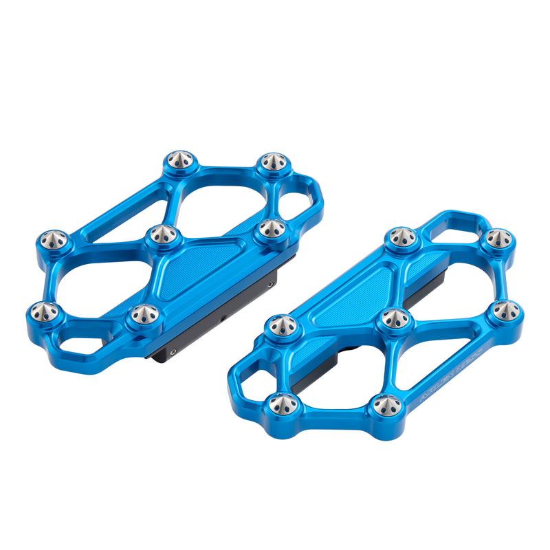 Diamond Passenger Floorboards, Blue