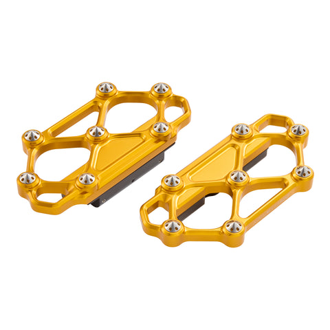 Diamond Passenger Floorboards, Gold