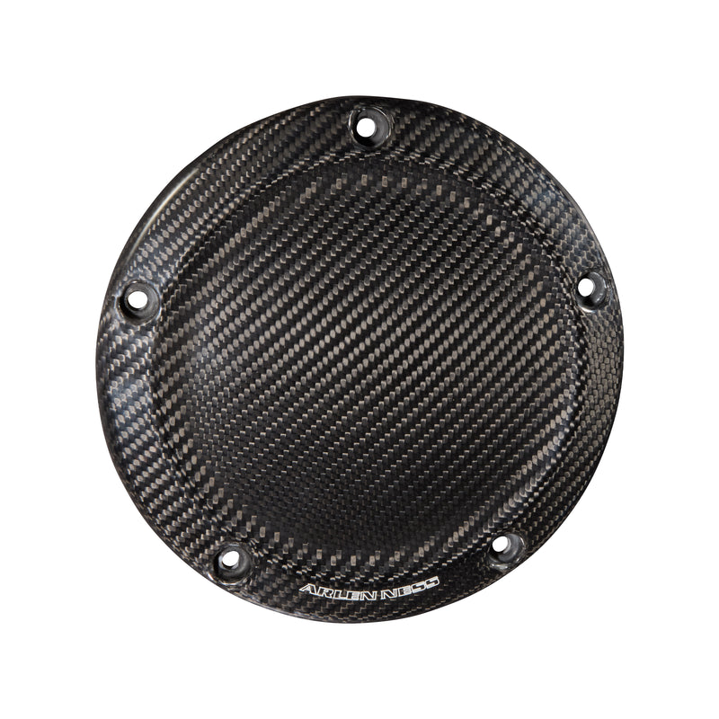 Arlen Ness carbon fiber derby cover for Harley Touring and Softail