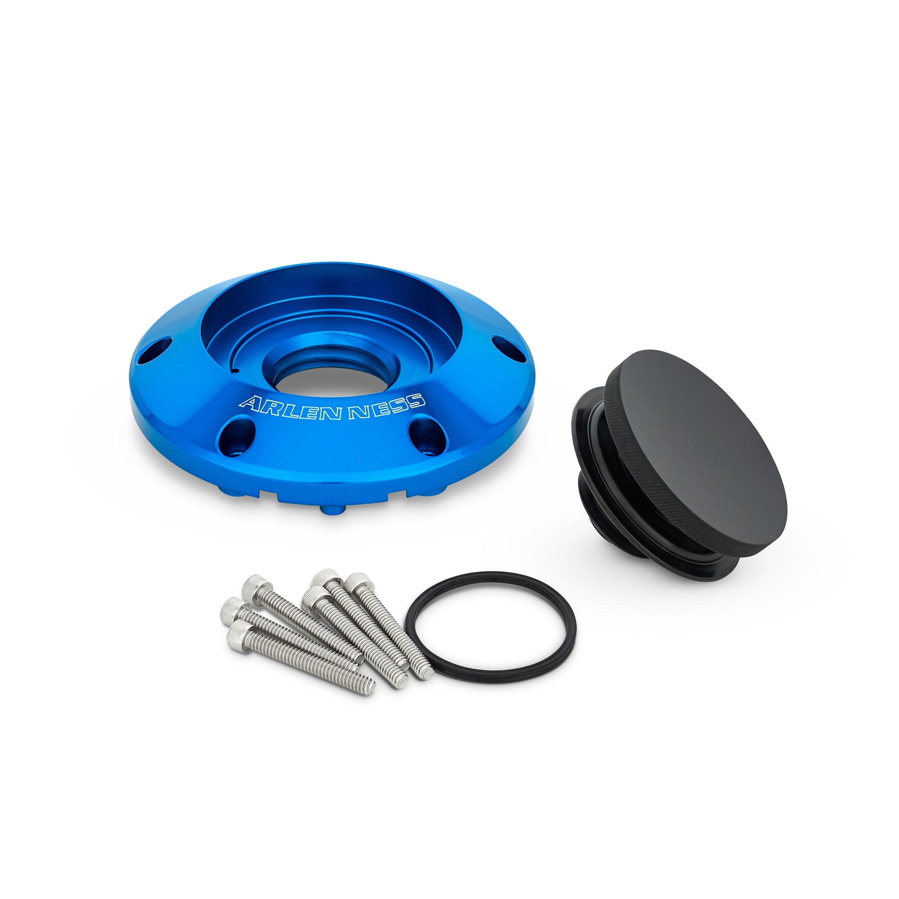Pop-Up Gas Caps for 2024-up Touring, Blue
