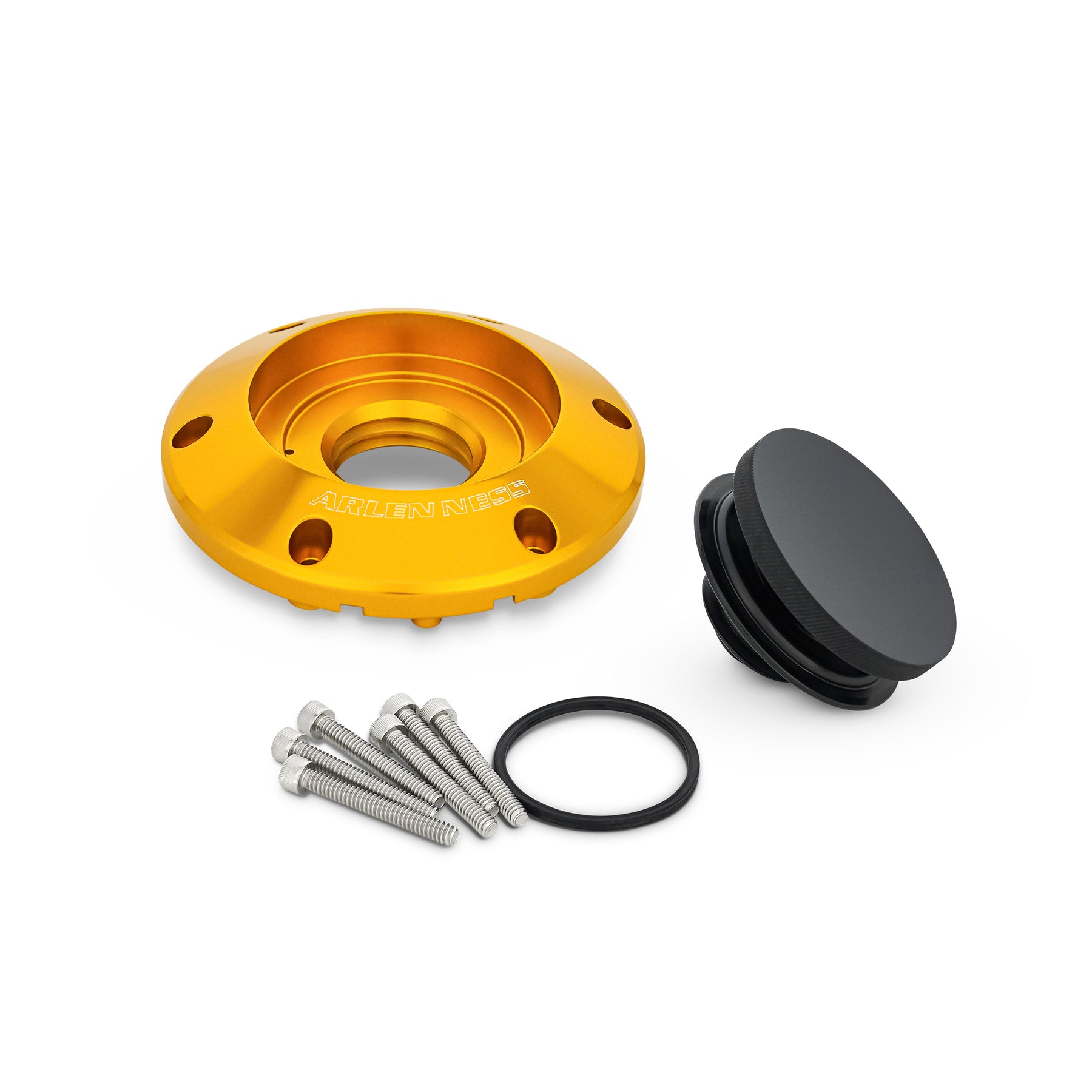 Pop-Up Gas Caps for 2024-up Touring, Gold