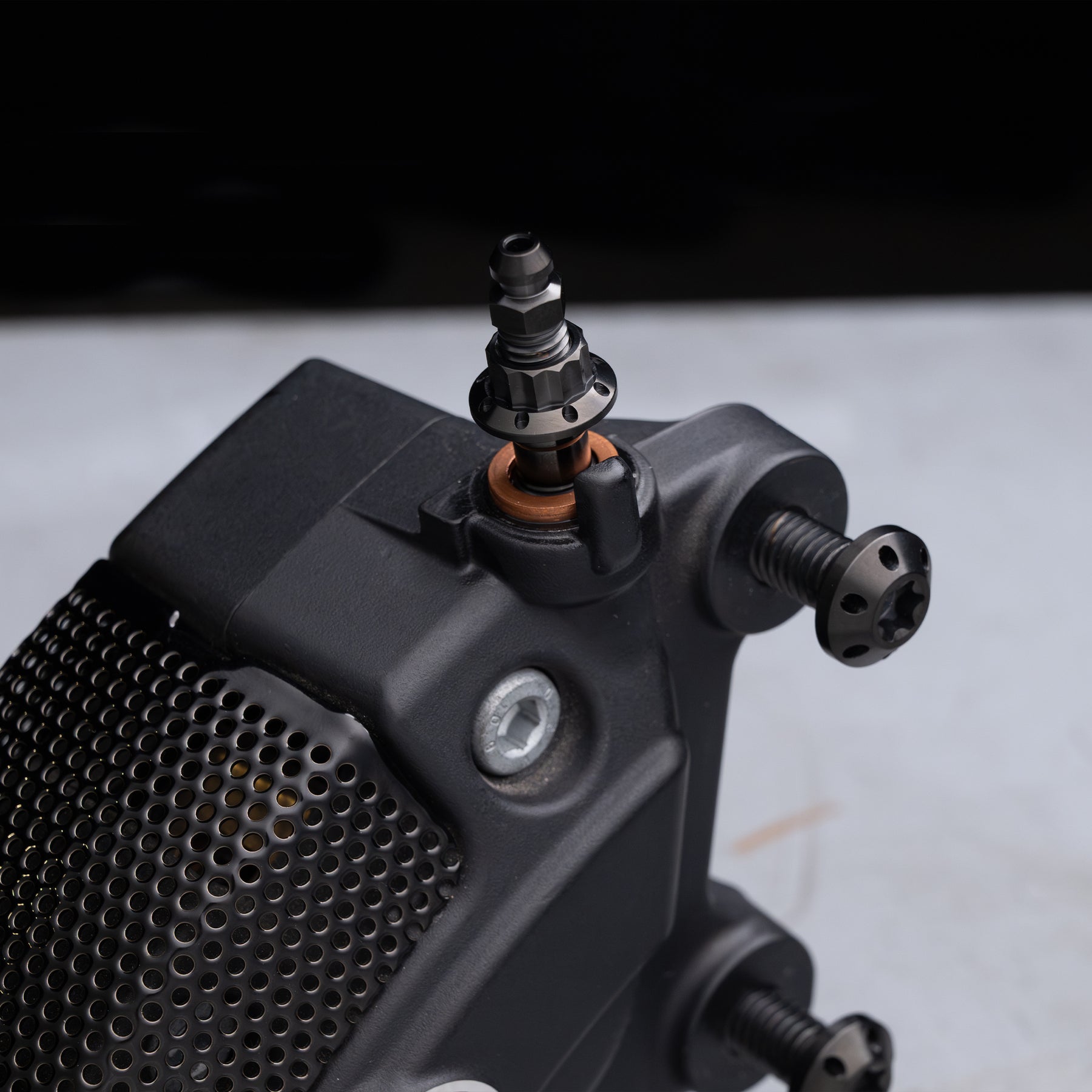 Titanium 12-Point Banjo Bolts, Black