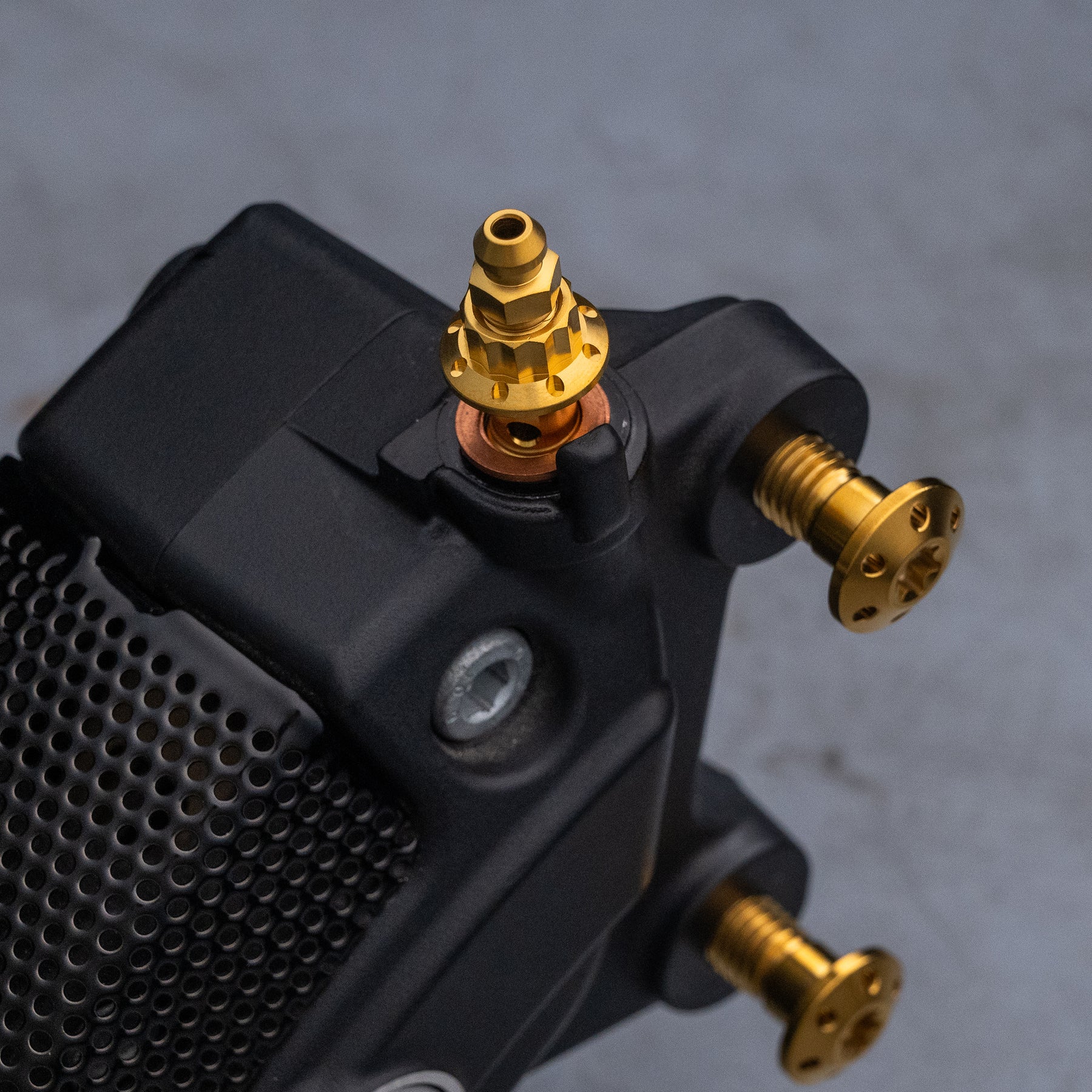 Titanium 12-Point Banjo Bolts, Gold