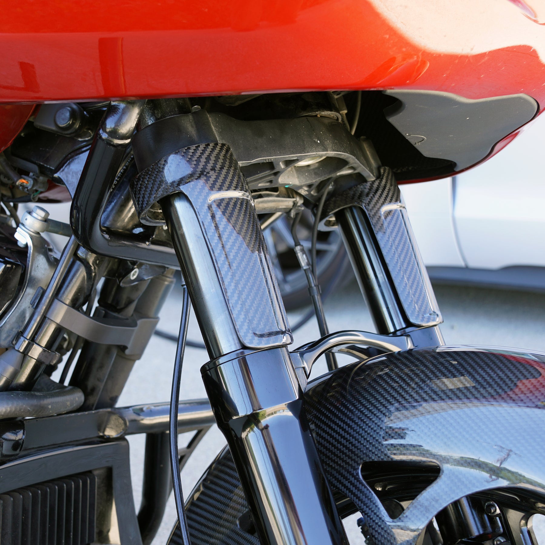 Carbon Fiber Method Fork Guards