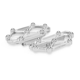 Diamond Passenger Floorboards, Chrome