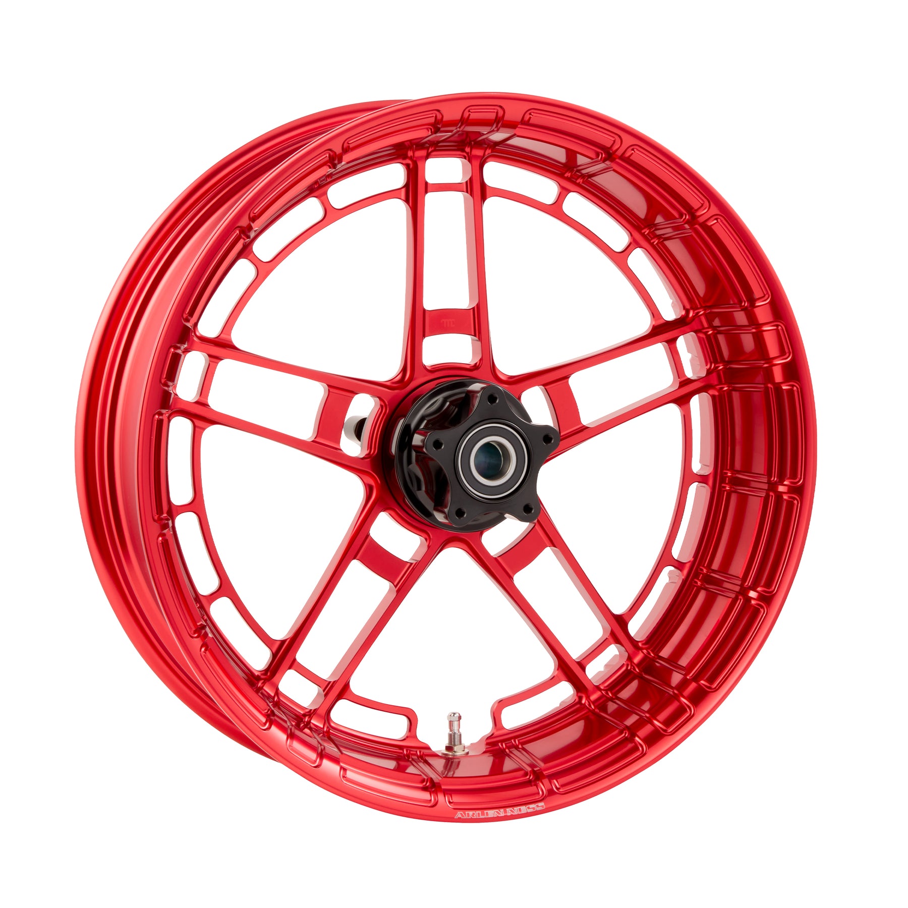 Flatline Forged Wheels, Red