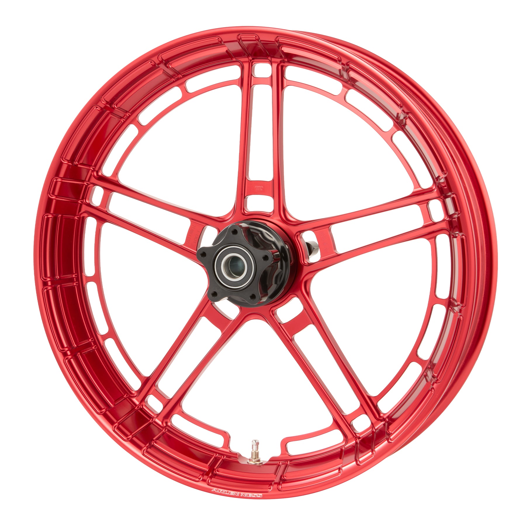 Flatline Forged Wheels, Red