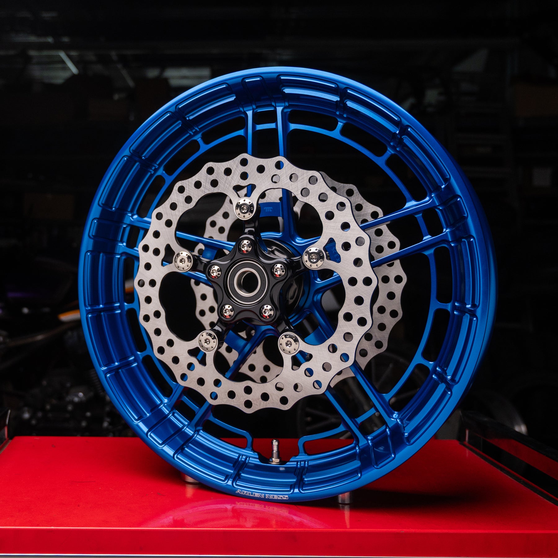 Flatline Forged Wheels, Blue