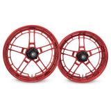 Flatline Forged Wheels, Red