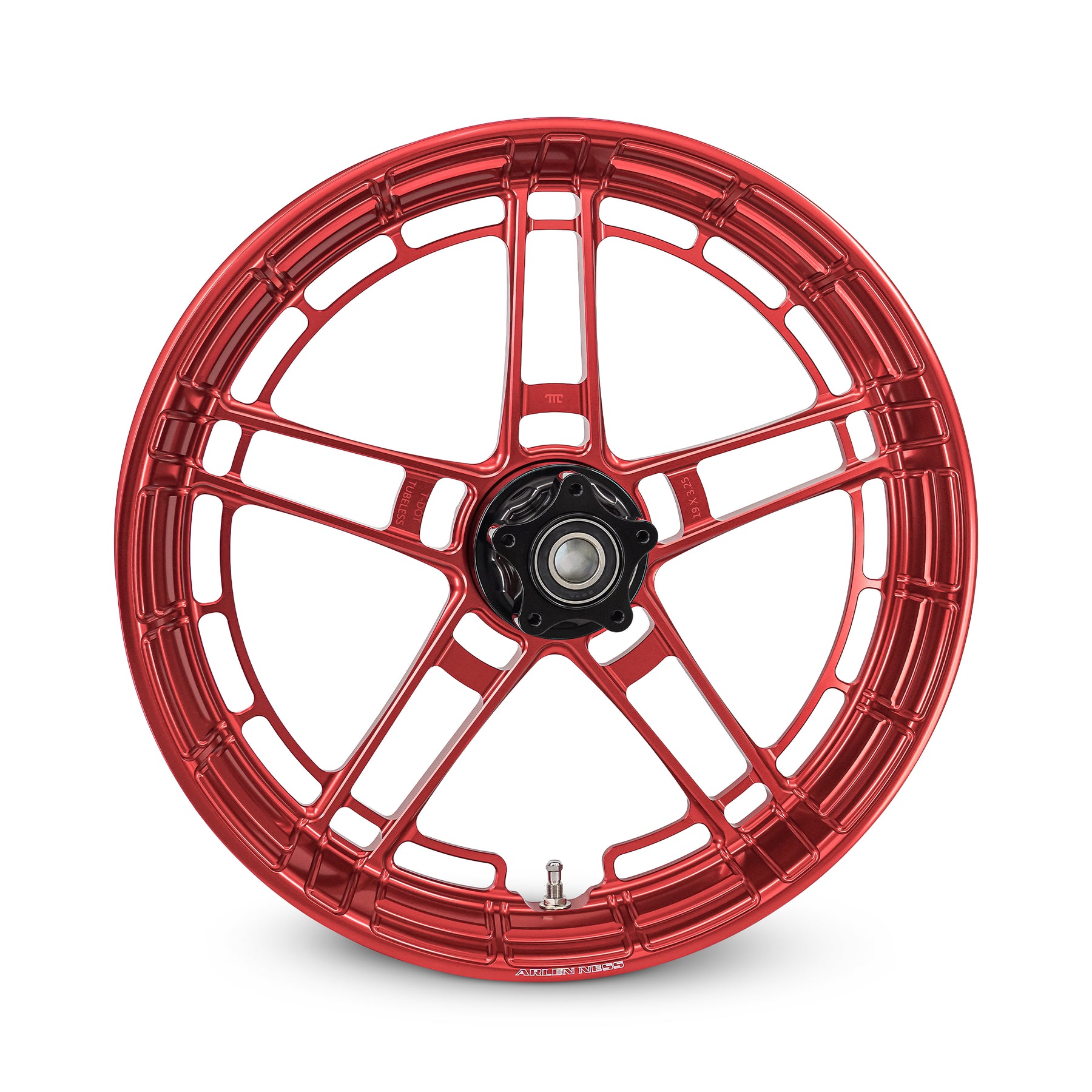 Flatline Forged Wheels, Red
