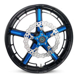 Flatline Wheel Inserts, Blue